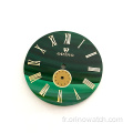 Natural Malachite Stone Custom Watch Cadran